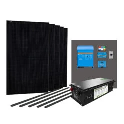 Kraftpakke 230 Volt På Plate, 3000 VA, 10240 Wt Litium Heat