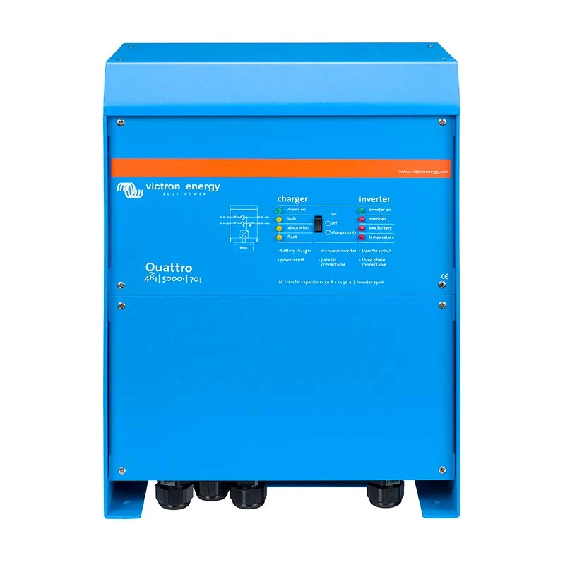 Vekselretter/lader Victron Quattro 48/5000/70-100/100 VE.Bus 3 Vekselretter/lader Victron Quattro 48/5000/70-100/100 VE.Bus