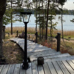 Utelampe Solar 125 Cm, Høy -Hygge Hjem Butikk 224070 2