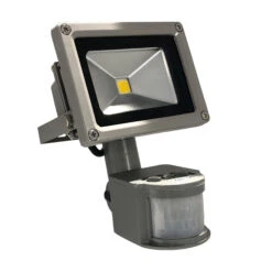 Lyskaster LED Med Bevegelses-/lyssensor, 12 Volt