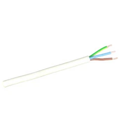 Kabel 3 X 4 Mm2 PFXP Hvit A 1 Mtr.