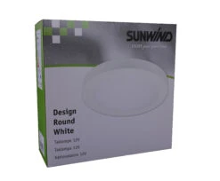 Taklampe Design Round White -Hygge Hjem Butikk 540903 1