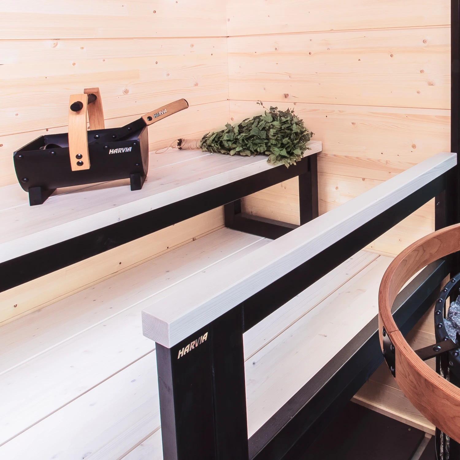 Badstuinnredning Harvia Solide 5 Badstuinnredning Harvia Solide - Bilde 3