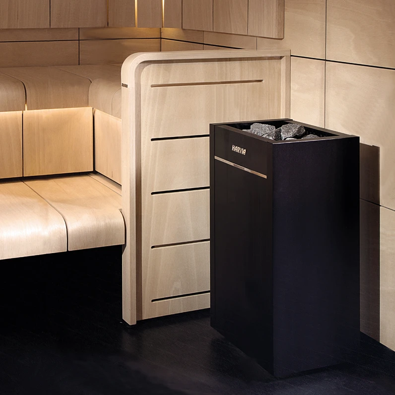 Badstuovn Harvia Virta Black 6,8 KW 4 Badstuovn Harvia Virta Black 6,8 KW - Bilde 2