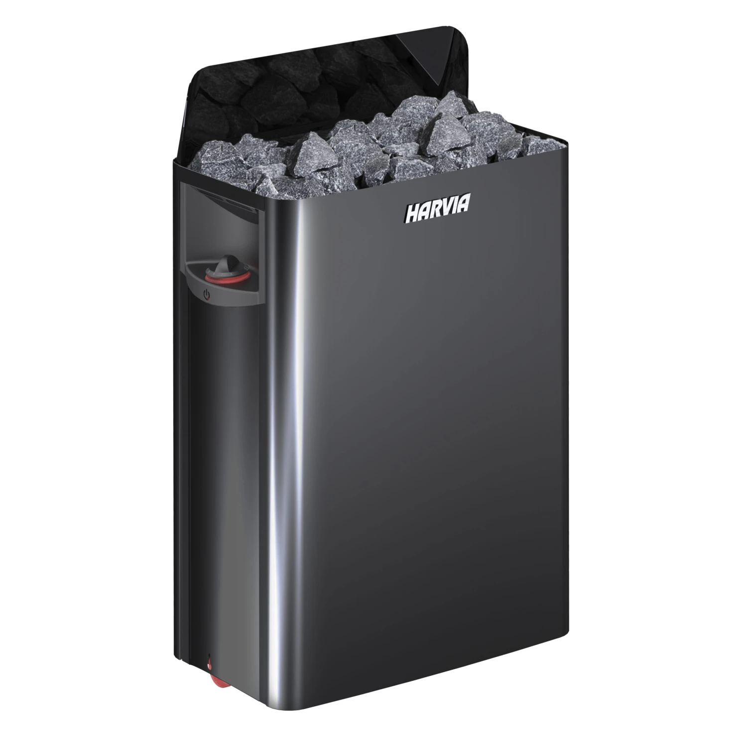 Badstuovn Harvia The Wall Black 8 KW 3 Badstuovn Harvia The Wall Black 8 KW