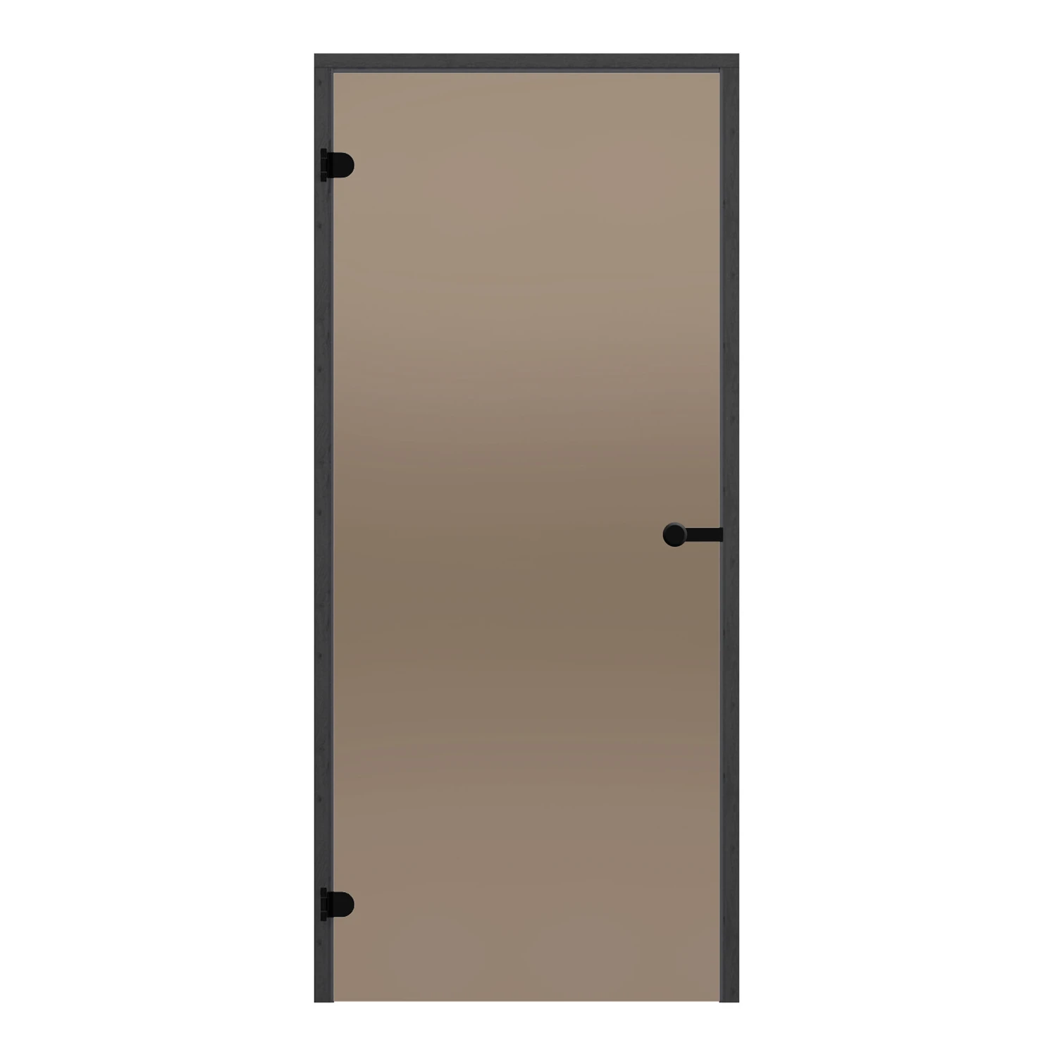 Badstudør Harvia Black Line - Varm Bronse 3 Badstudør Harvia Black Line - Varm Bronse