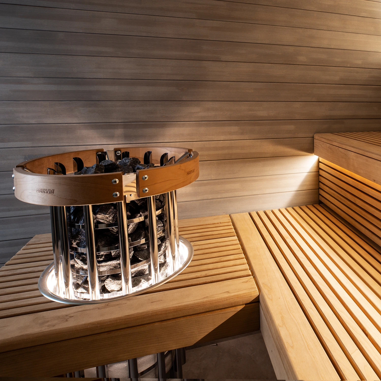 Badstuovn Harvia Glow 9 KW XE 5 Badstuovn Harvia Glow 9 KW XE - Bilde 3