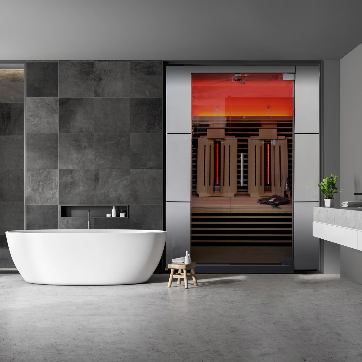 Infrarød Badstue Harvia Spectrum Mini 4 Infrarød Badstue Harvia Spectrum Mini - Bilde 2