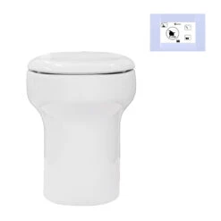 Vakuumtoalett Vortex 2.0 230V Med Trykkvann